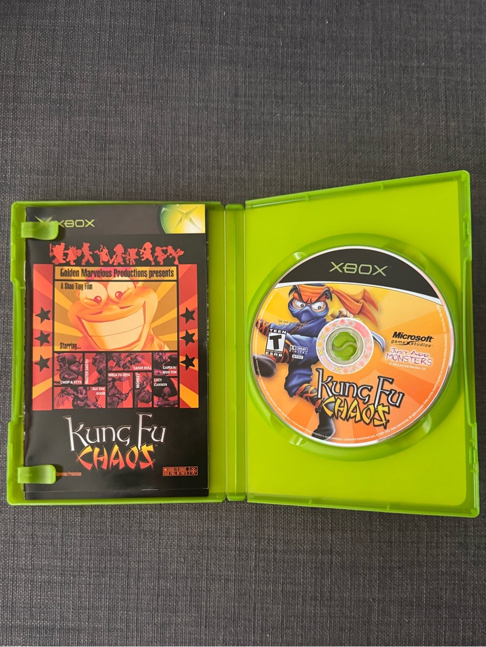 Kung Fu Chaos Xbox Game Complete - Picture 3 of 3